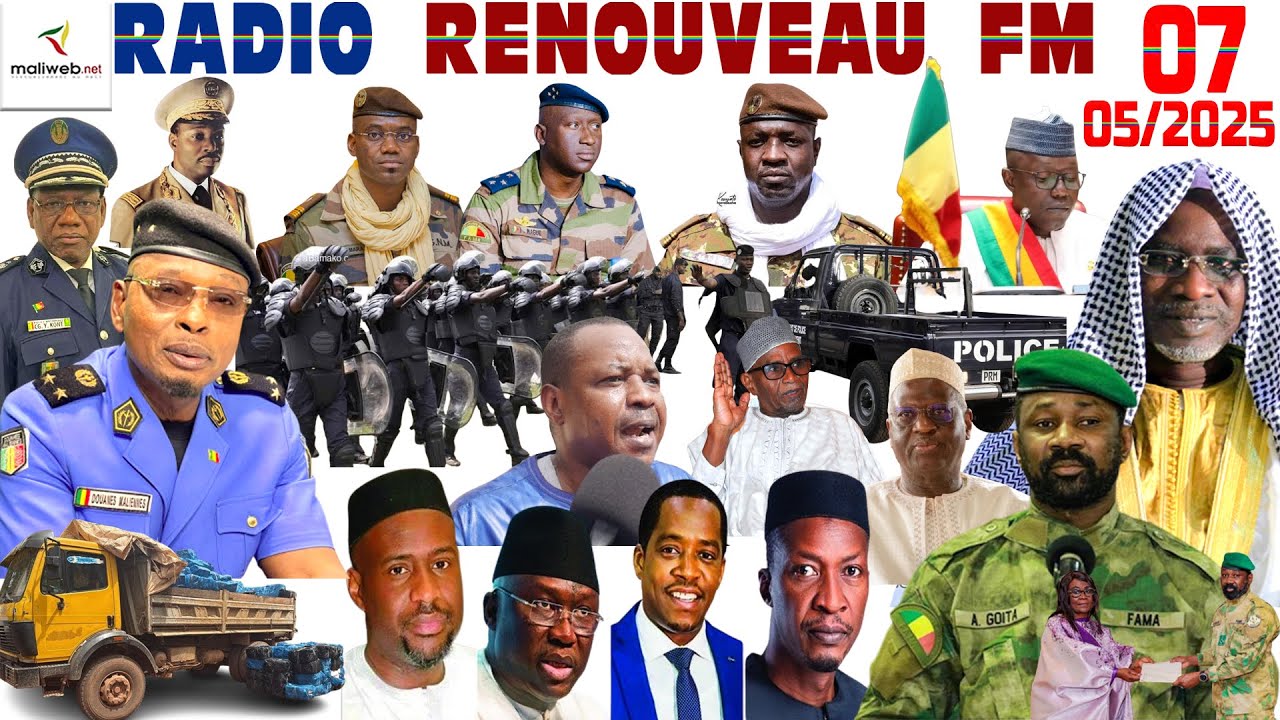 La Revue de Presse de la RADIO RENOUVEAU FM du 07 Mai 2025