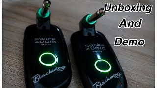 Video thumbnail for Swiff Audio WS-50 Blackwing digital wireless system(unboxing and demo) by Marky Ortillo