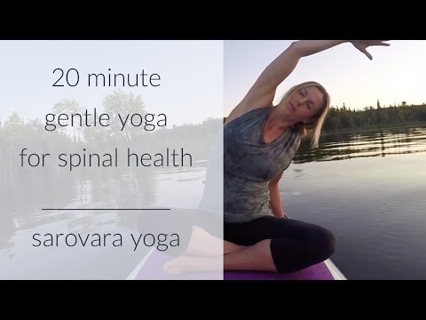20 Minute Gentle Yoga For Spinal Health