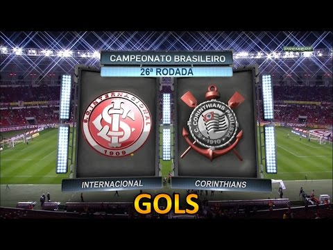 Gols, Internacional 2 x 1 Corinthians - Brasileirão 16/09/2015