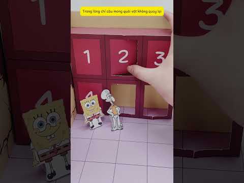 Cùng Spongebob, Squidward và Plankton thoát khỏi căn phòng bí ẩn #diy #spongebob