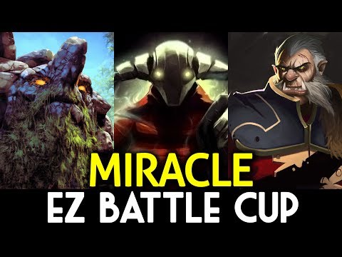 Miracle- Dota 2 [Battle Cup] Easy with Stack Liquid