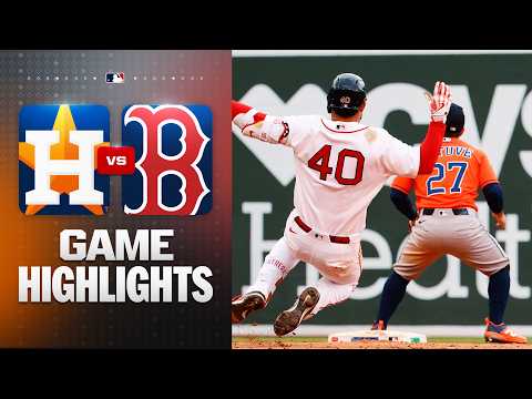 보스턴 VS 휴스턴 1:3 MLB 스포츠하이라이트