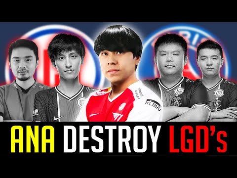 ANA meet PSG.LGD's in SEA pubs DOTA 2