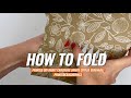 How To Fold Our Printed DIY Kraft Crackers White Citrus Serenade