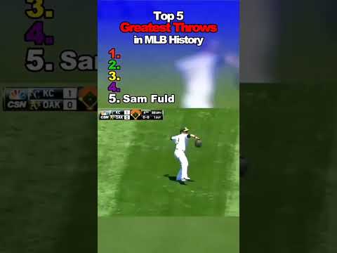 5Top greatest throw in lmb hastory#baseball#baseballszn #baseball highlights