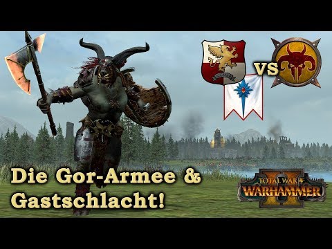 Die Gor-Armee und Bonus-Gastschlacht - Tiermenschen Total War: Warhammer 2 deutsch