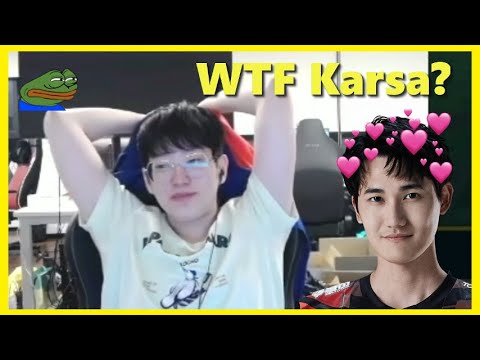 Karsa "flirts" with Scout in League Chat #lpl