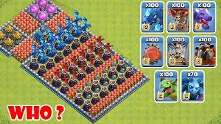 OMG! COC Who Can Survive? Clash Of Clans Mod #25