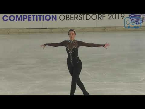 Nelmari Beetge. Oberstdorf 2019. Bronze Ladies I Artistic. 7 place