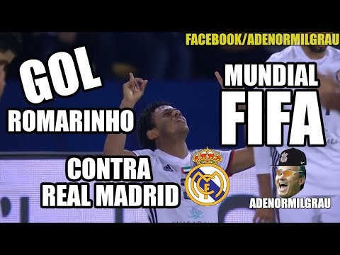 GOL ROMARINHO AL JAZIRA X REAL MADRID - MUNDIAL CLUBES FIFA 2018