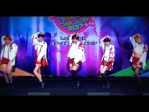 "Chiffon CANDIE's" cover "Boy+Night Rather Than Day" (EXID) @ "SIAM SQUARE1 JK Cover Dance 2017"