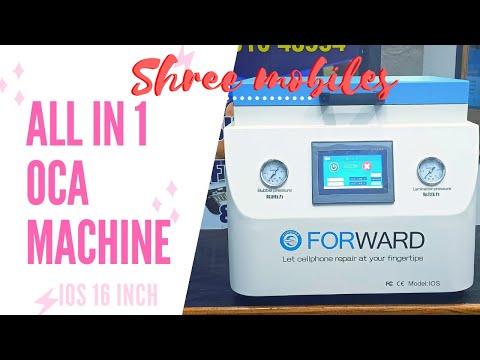 Forward ios 16 inches all in one oca laminating machine