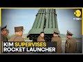 North Koreas Kim Jong Un oversees rocket launcher test | Latest News | WION