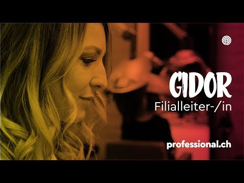 Werde Filialleiter/-in und ein Teil der Familie GIDOR Coiffure