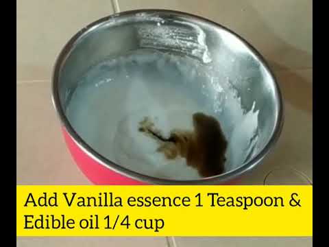 Vanilla sponge Tea time cake.