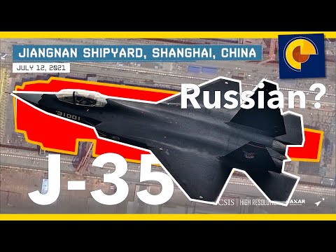 The New Chinese J-35 is a Russian design and it looks like the F-35 on the 003 CHINESE CARRIER...