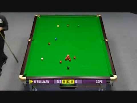 Snooker - Jamie Cope Vs Ronnie O'Sullivan - 2007 UK Championship Quarter Final - Part 1