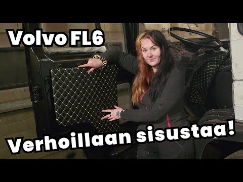 Verhoillaan Volvo FL6 sisustan paneelit!