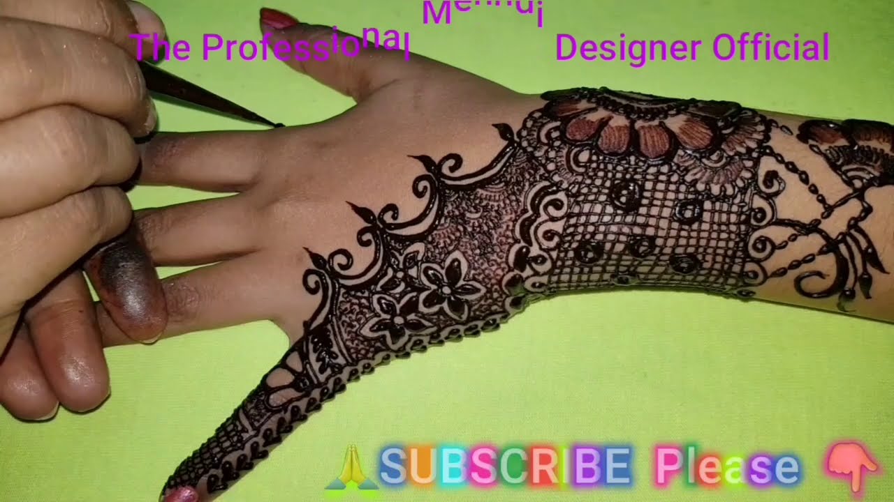 Mehndi Design | Simple easy Mehndi Design