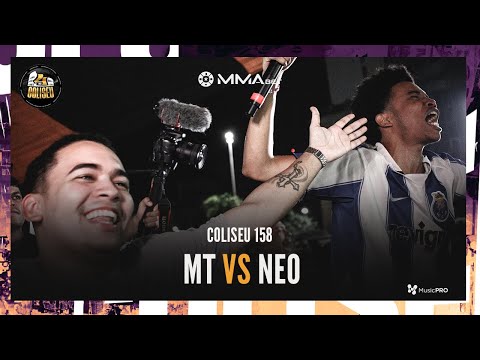 (FINAL ABSURDA + VIBE DO ANO 🔥🔥) NEO X MT - GRANDE FINAL  BATALHA DO COLISEU - EDIÇÃO 158