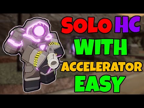 SOLO HARDCORE WİTH ACCELERATOR + EASY GUIDE | TDS Tower Defense Simulator