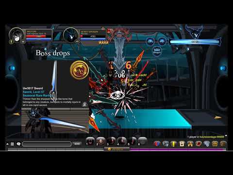 AQW Dage'ss Dark Birthday all Maps boss drops, Free Items Non-Member