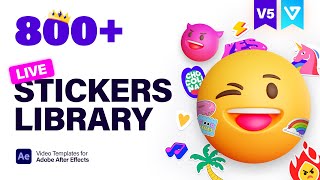 800+ Animated Stickers | Giveaway💥 - FREE Extension