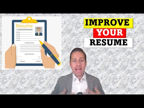 How to Improve Your Resume After the Military!