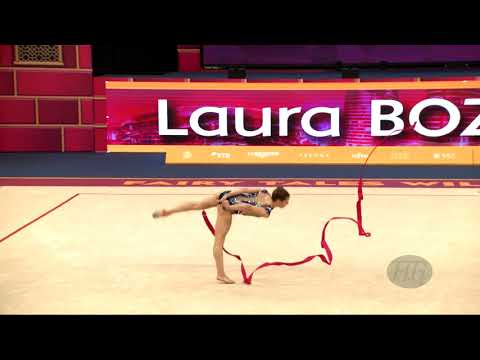 BOZIC Laura (CRO) - 2019 Rhythmic Worlds, Baku (AZE) - Qualifications Ribbon