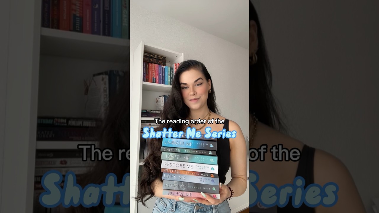 Reading order „Shatter Me“ series | #books #booktube #booktok #shatterme #shattermeseries #reading