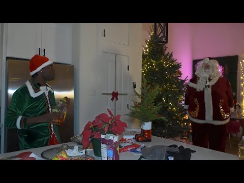 Kanel Joseph and Santa Break In and Devour Everyone's Food...