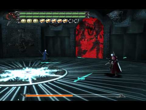 Devil May Cry 3 SE PC HD - Vergil battle 2 DMD mode No damage