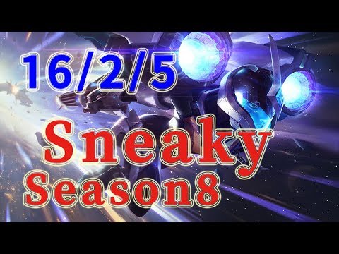 C9 Sneaky Kai'Sa ADC vs Draven Patch 8.6