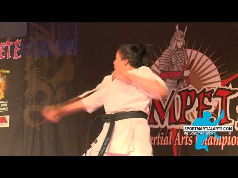 Trinity Davis | 2018 Compete Internationals | 14-17 Girls Weapons Overall in Finals