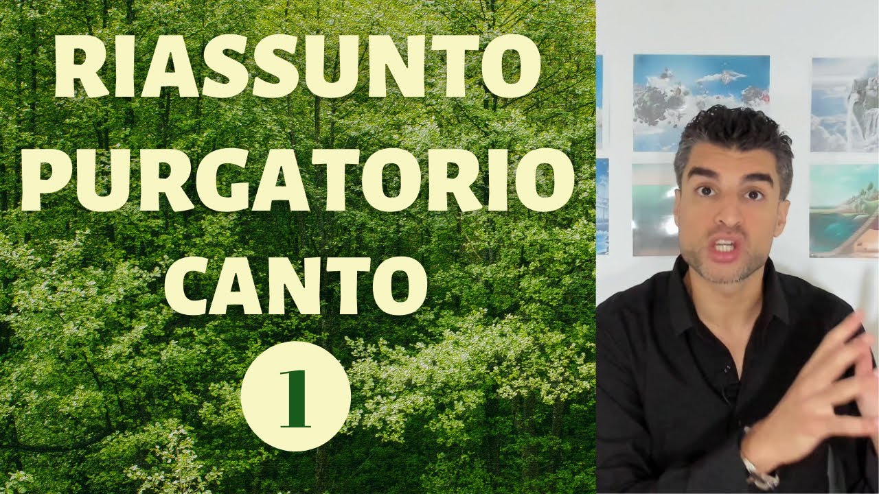 Purgatorio (Canto 1) Riassunto - Dante Alighieri: Divina Commedia