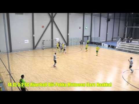 Ilves FS Akatemia-SC Riverball 6-2 (3-2) Futsal Ykkönen 27.2.106 maalikooste