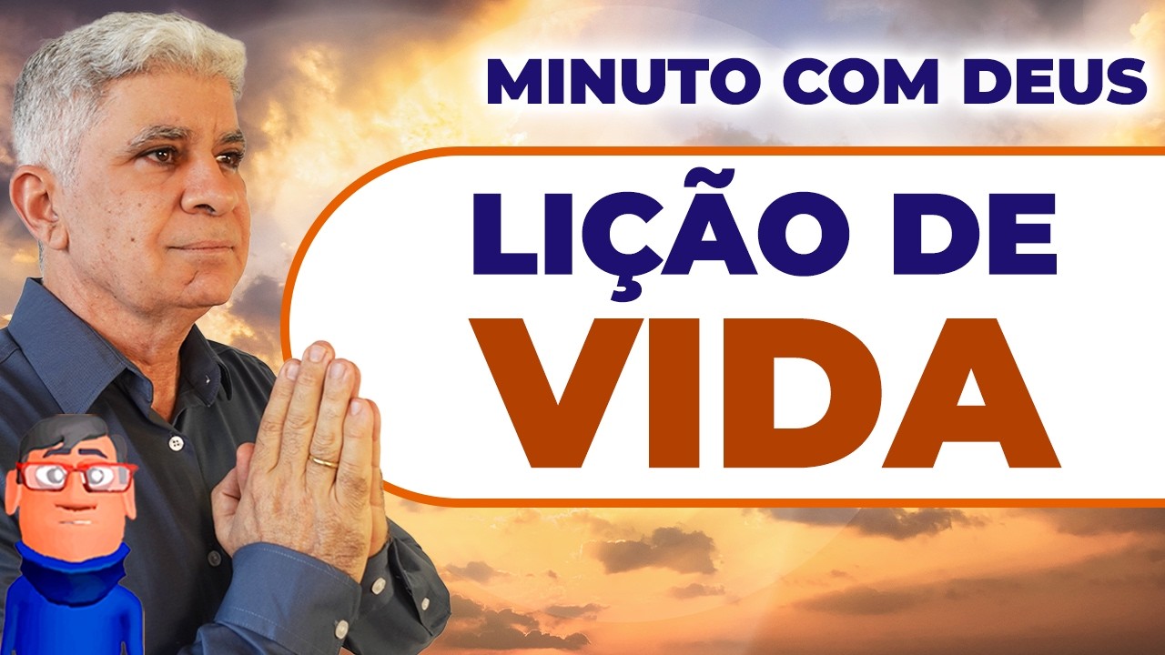 VIVA PARA DEUS POIS A VIDA PASSA RÁPIDO - Minuto com Deus de Hoje