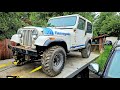 1979 JEEP CJ 7 304 V8 WILL IT RUN And DRIVE K30 Rollback UPGRADES NNKH