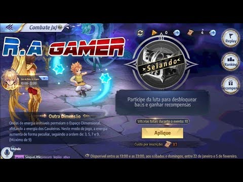 DESAFIOS E MUITO PVP - SAINT SEIYA AWAKENING