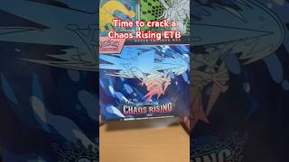 Time to crack a Chaos Rising ETB #pokemon #pokemoncards #pokemontcg #chaosrising #greninja #tcg