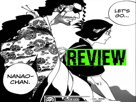 Shinsui Great Caretaker & Commander  Bleach 652 Manga Chapter ブリーチ Review