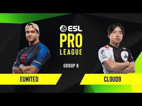 CS:GO - Cloud9 vs. eUnited [Nuke] Map 1  - Group B - ESL NA Pro League Season 10