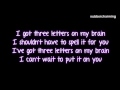 (Lyrics) Enrique Iglesias ft Pitbull - 3 Letters 