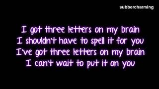 (Lyrics) Enrique Iglesias ft Pitbull - 3 Letters