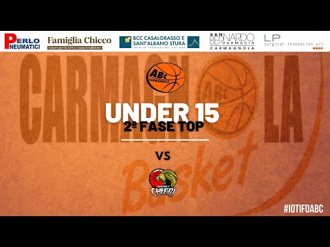 Under 15: ABC Carmagnola - Basket Chieri