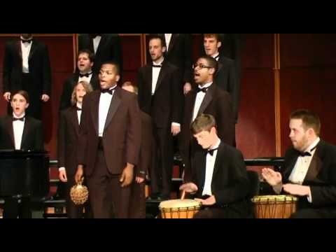 GSU Men's Choir sings "Bonse Aba" - Traditional Zambian Song arr. Andrew Fisher