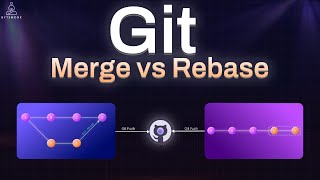 Git Merge vs Rebase Explained Visually | Which One Should You Use