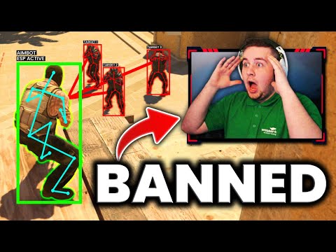 Cheater Gets VAC BANNED LIVE During Interview