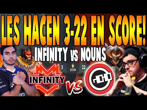 INFINITY vs NOUNS [BO3] - Les Hacen un 3-22 en el SCORE! - BTS PRO SERIES 11 DOTA 2